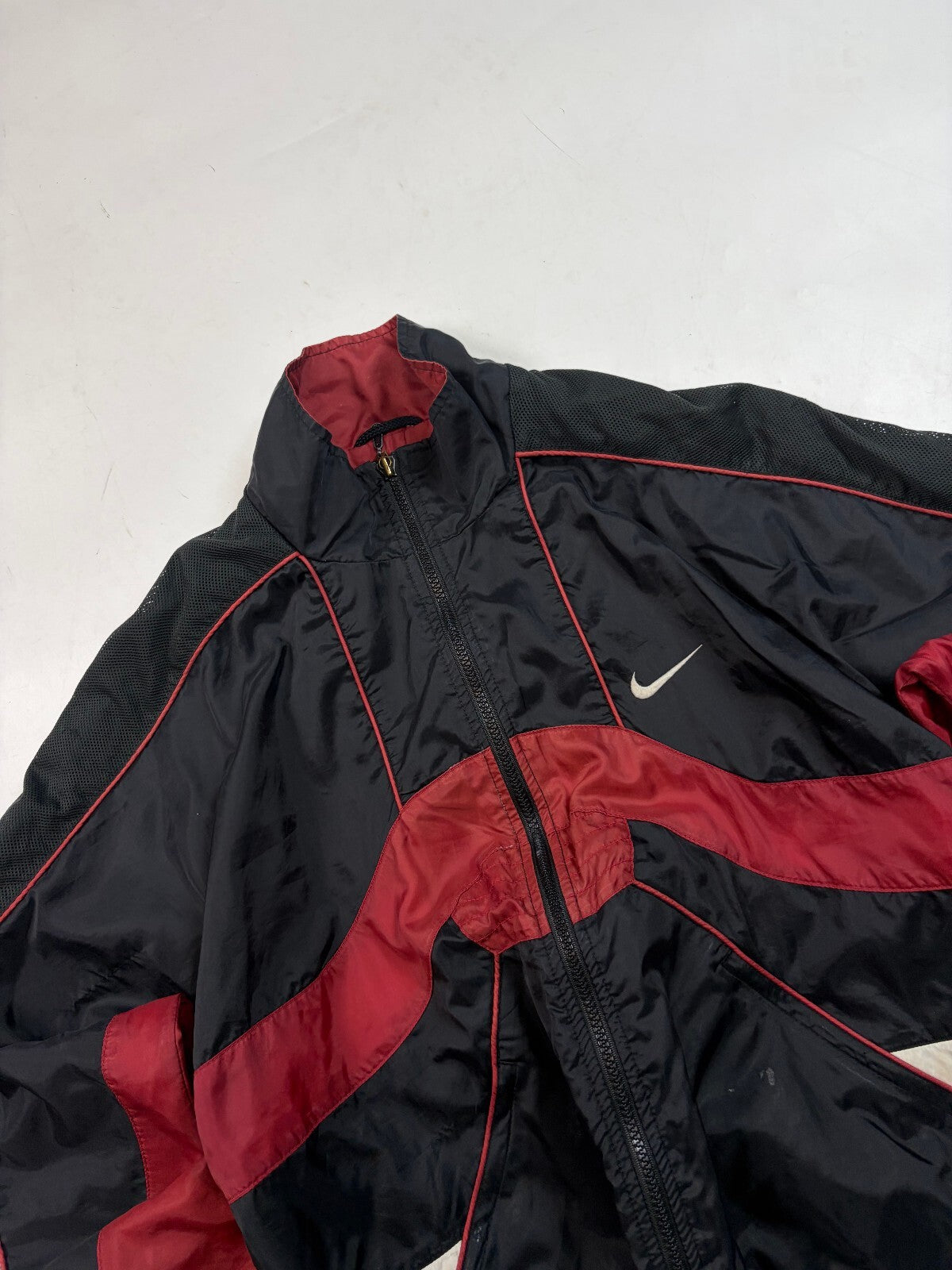 Vintage 90s Nike colour block track jacket (S)
