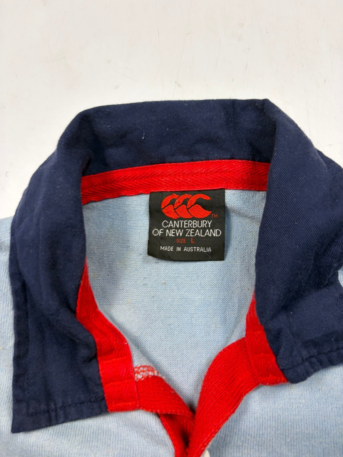 Vintage Waratahs 2002/03 NSW Canterbury rugby shirt (L)