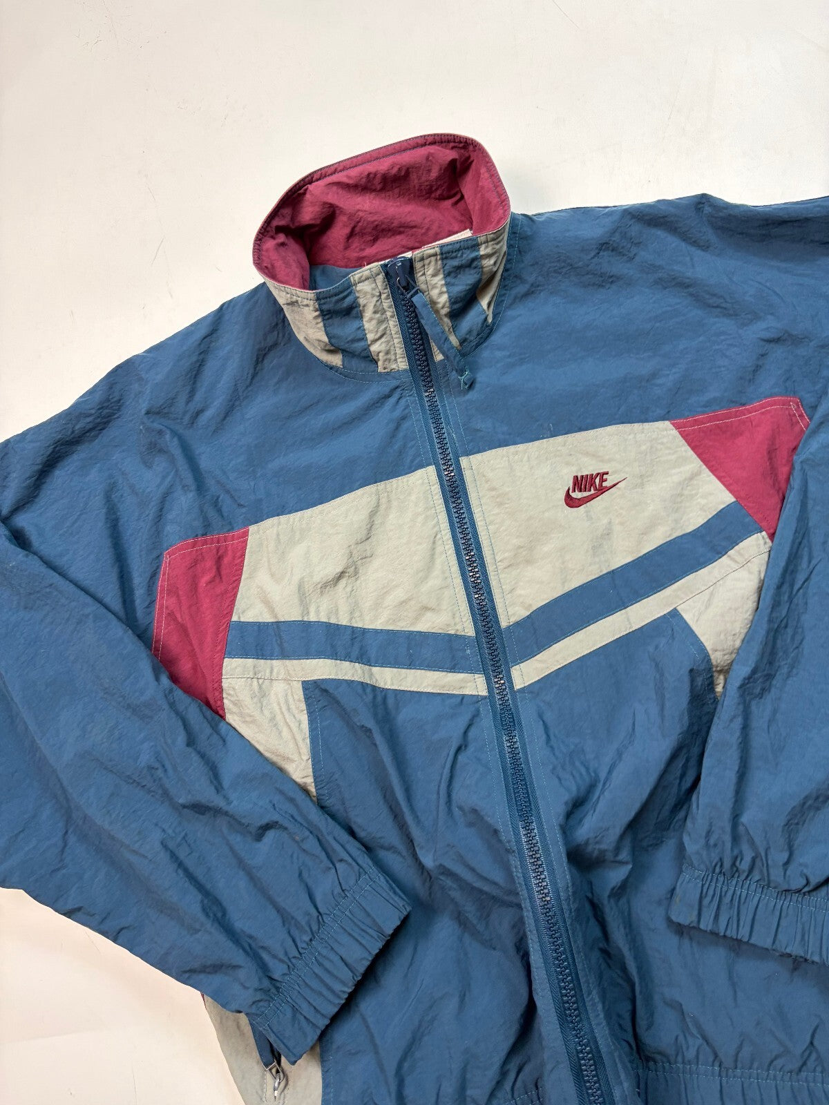 Vintage 90s Nike colour block full tracksuit (M)