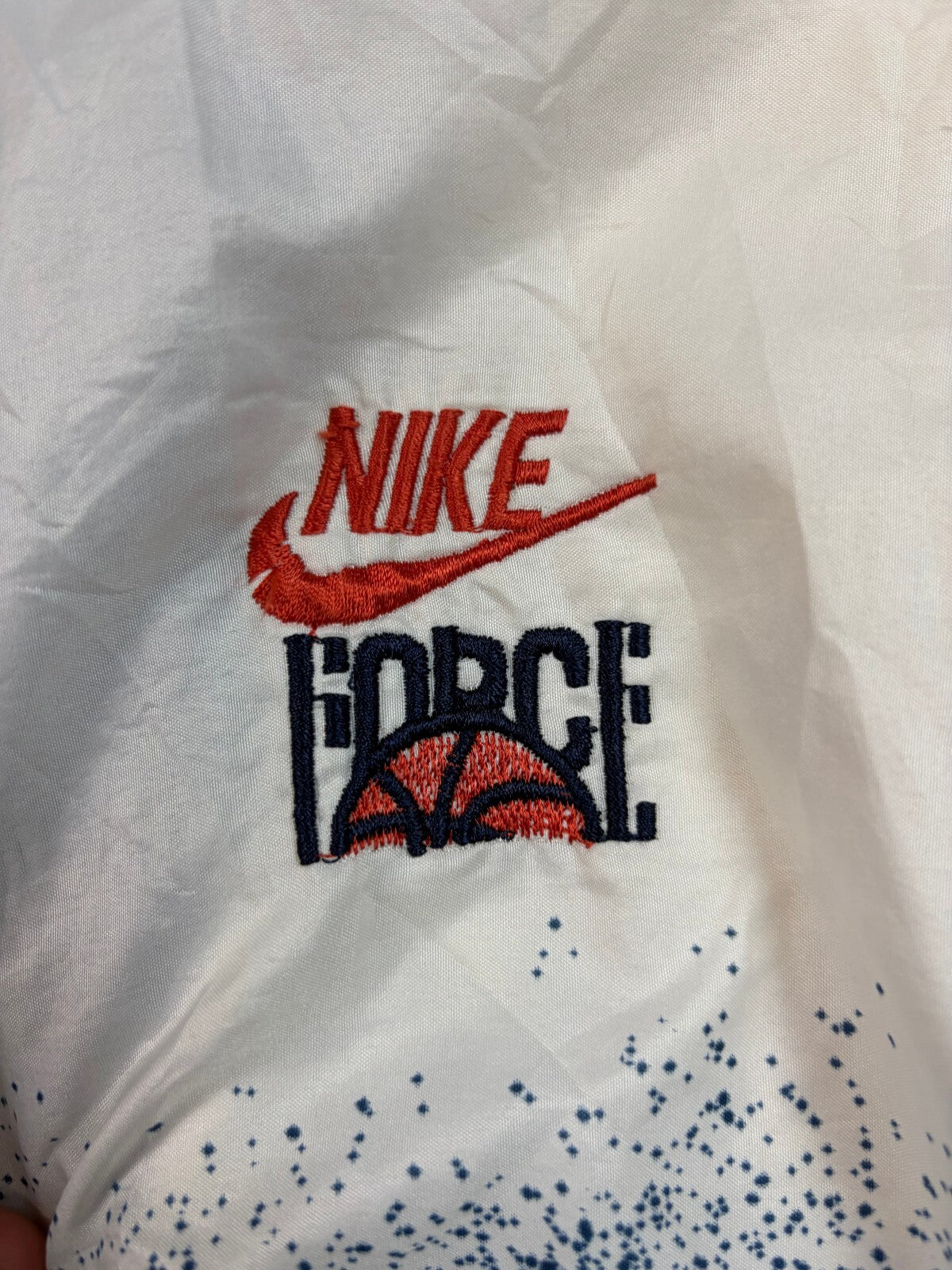 Vintage 90s Nike force lightweight jacket (XL)