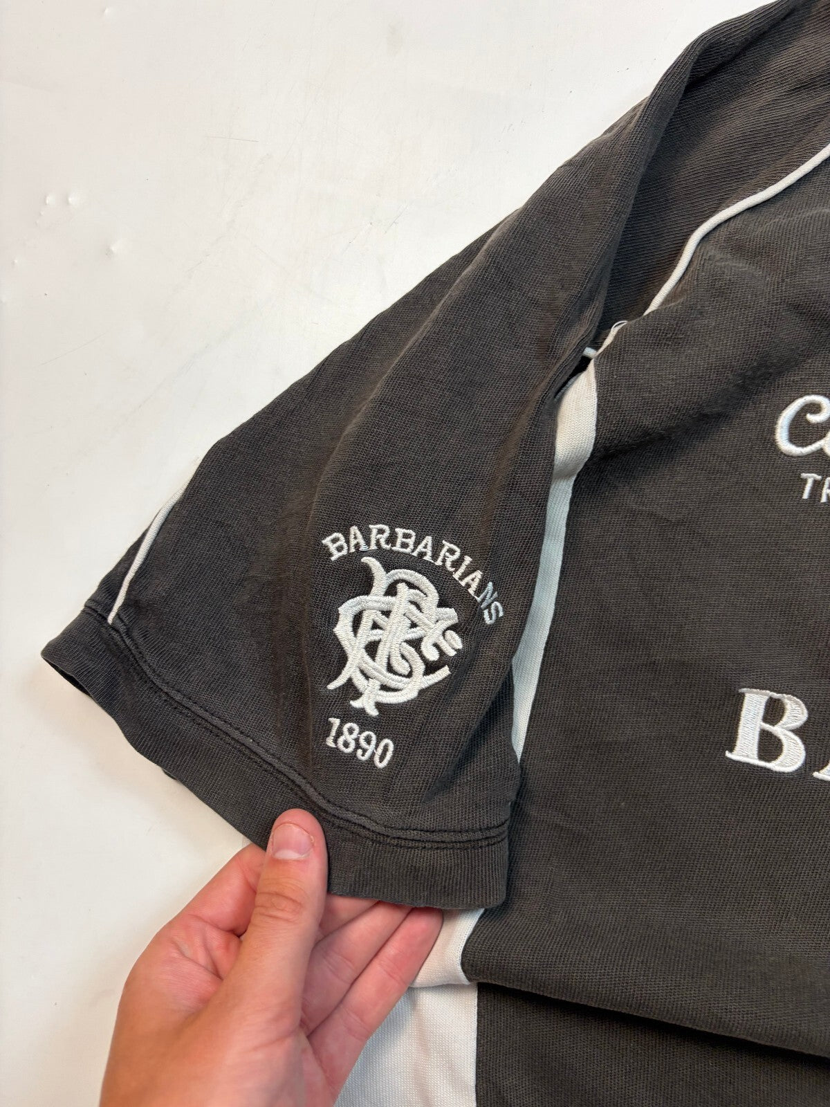 Barbarians 2011 Cotton Traders training rugby shirt (L)