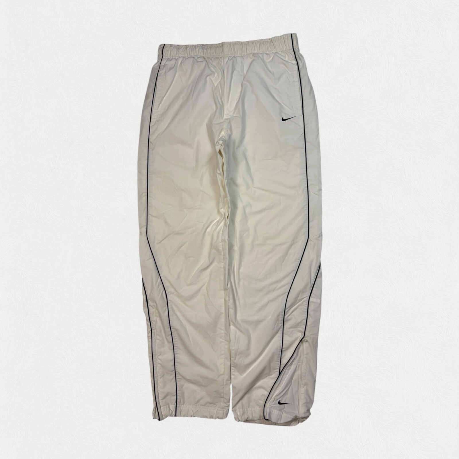 Vintage Y2K Nike side stripe baggy track pants (M)