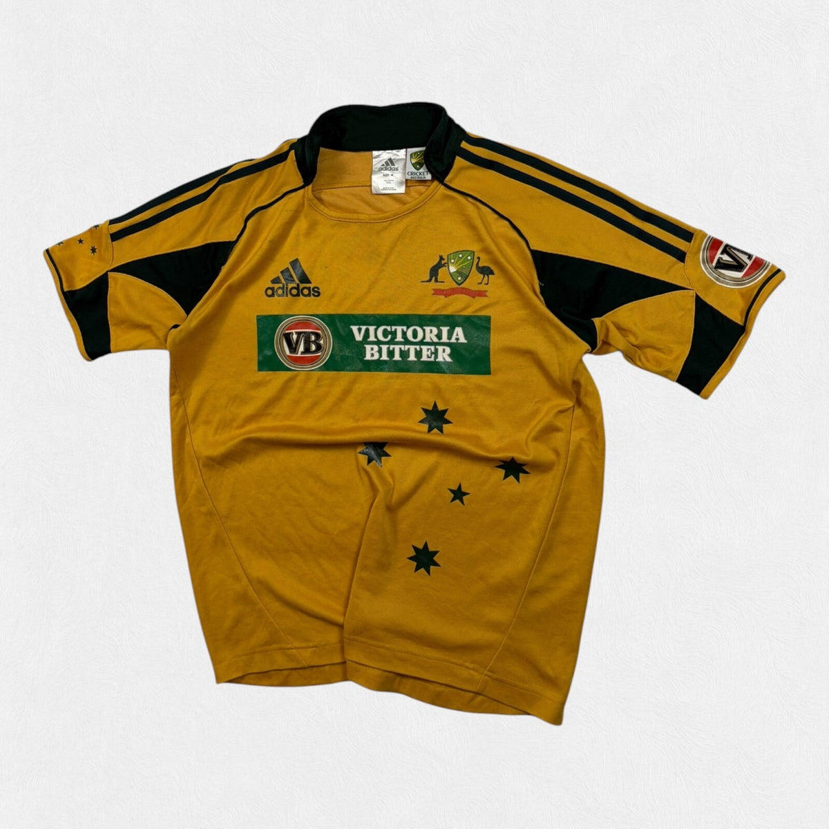 Vintage 2000s Australia ODI Adidas cricket shirt (M)
