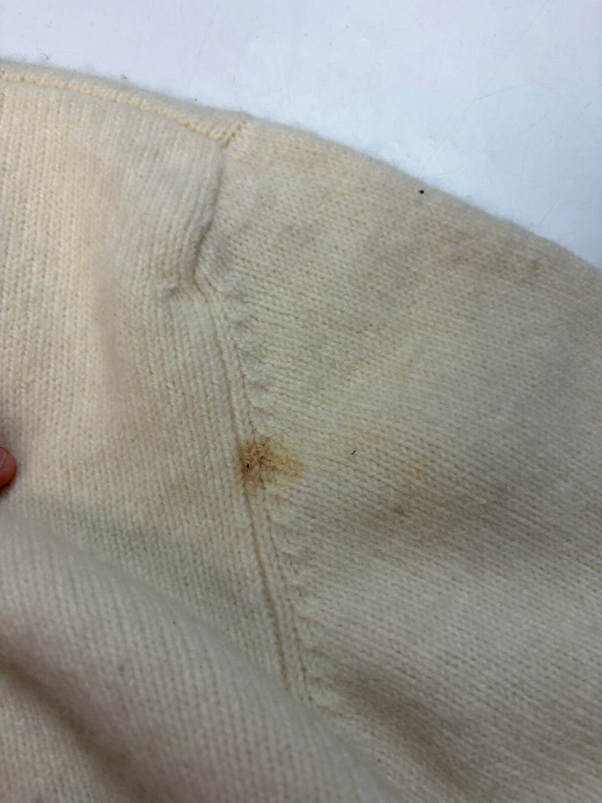 Vintage Burberry wool knit sweater (M)