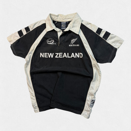New Zealand All blacks 2011 supporters rugby shirt (L)