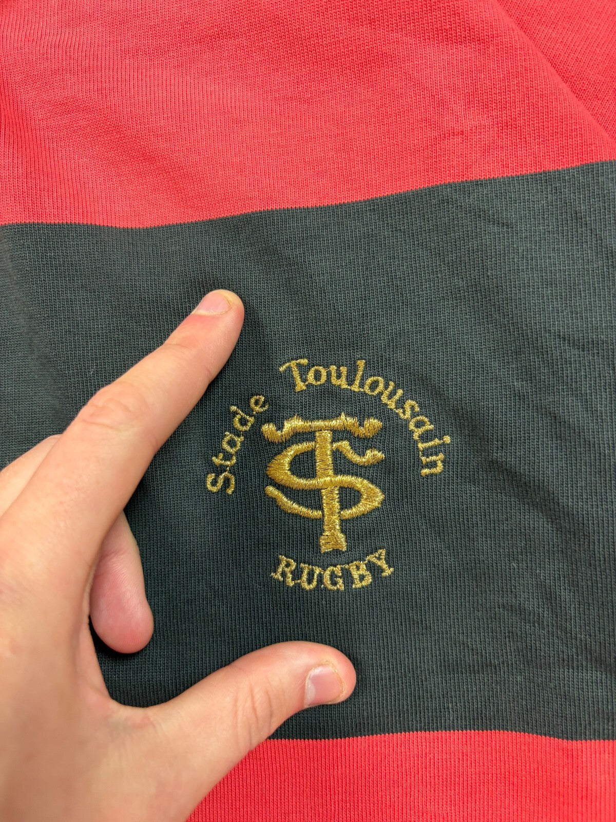 Vintage Stade Toulousain 1993/94 Nike rugby union shirt (XL)