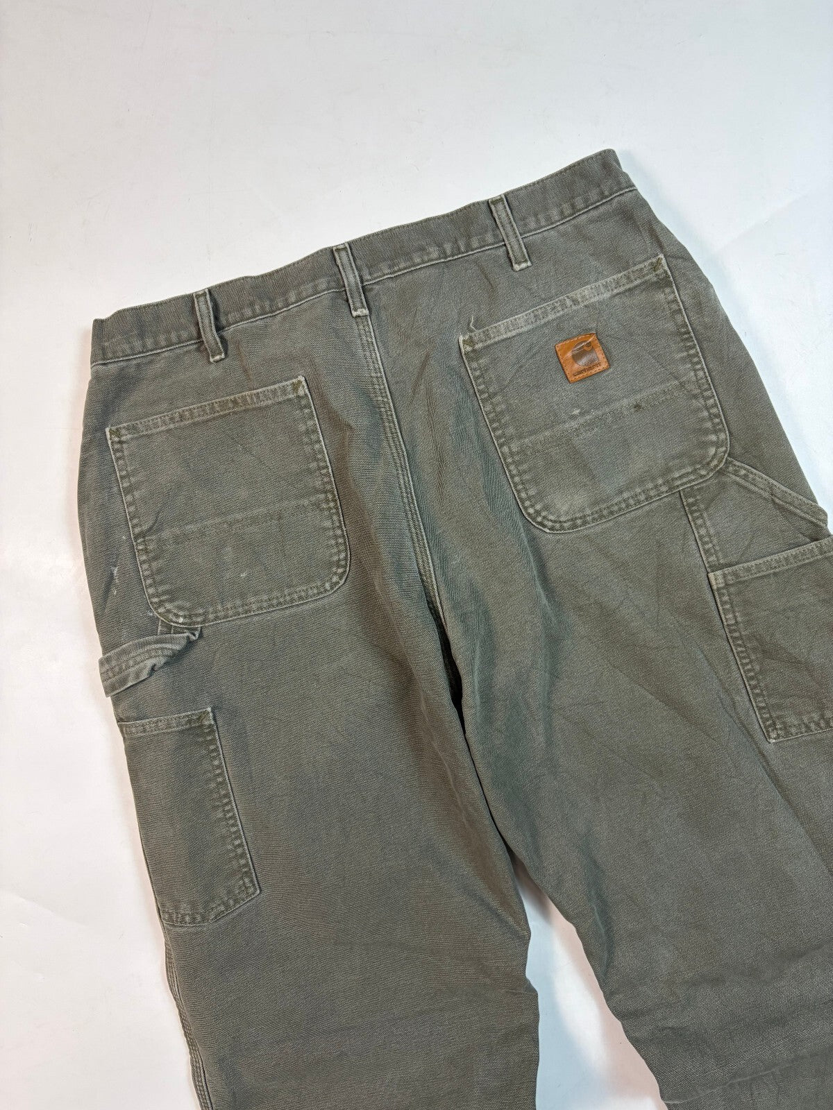 Vintage Carhartt blanket lined baggy carpenter pants (W36)
