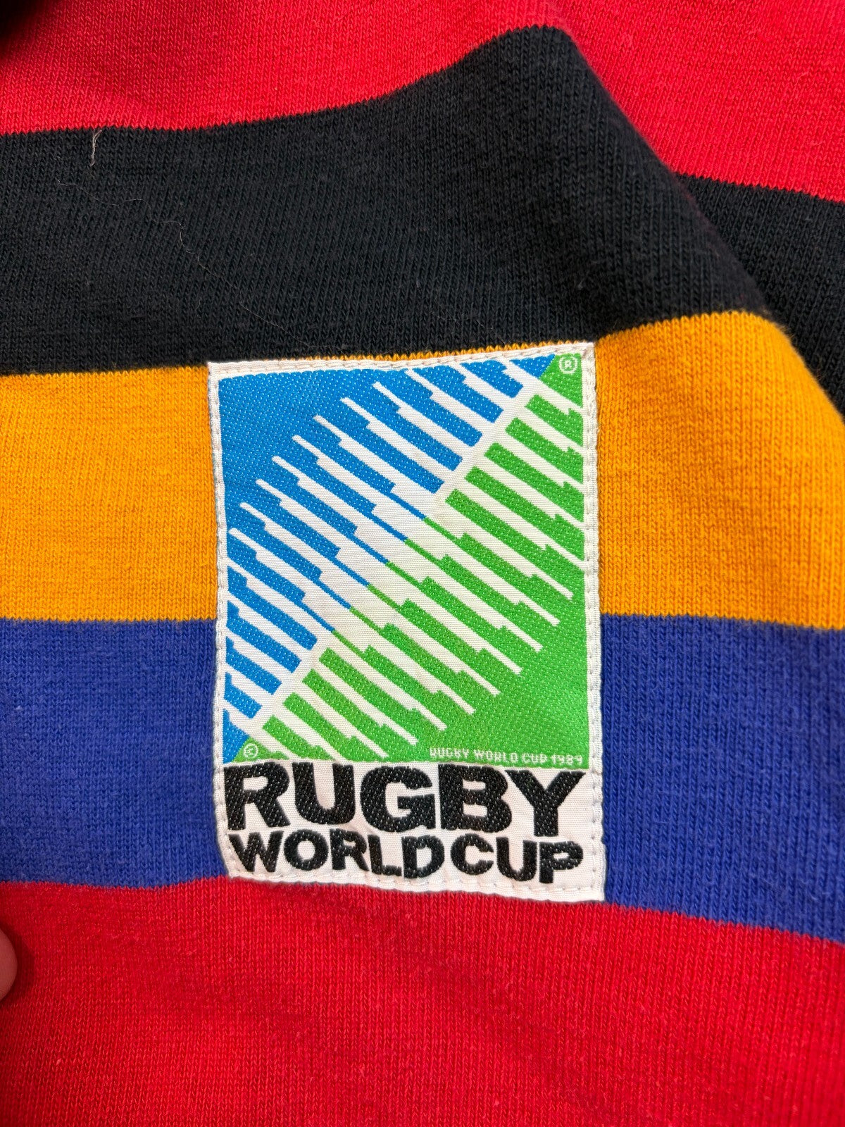 Vintage Rugby world cup 1991 Cotton Traders referee shirt (M)