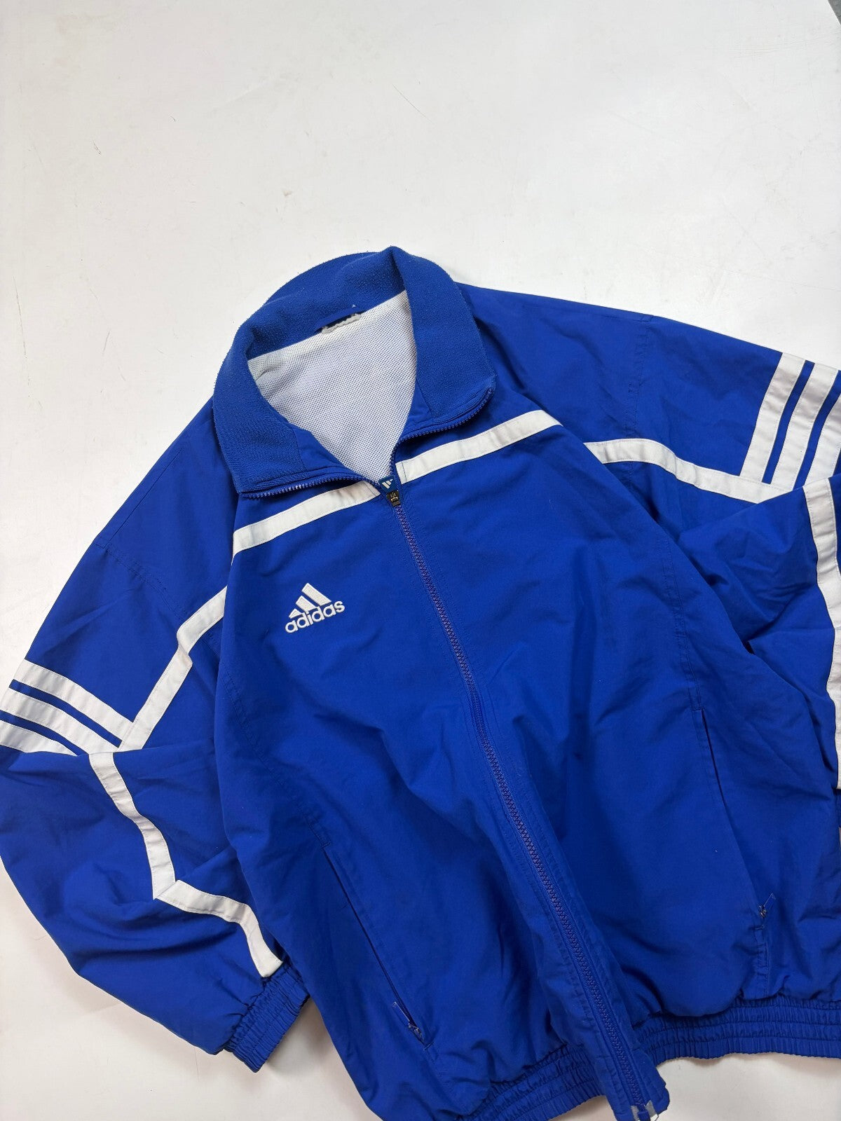 Vintage 90s adidas track jacket (L)