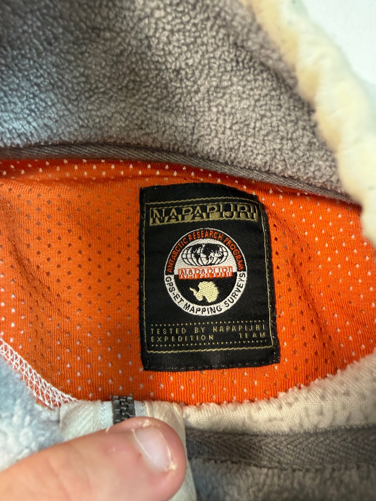 Vintage Napapijri quarter zip fleece (M)