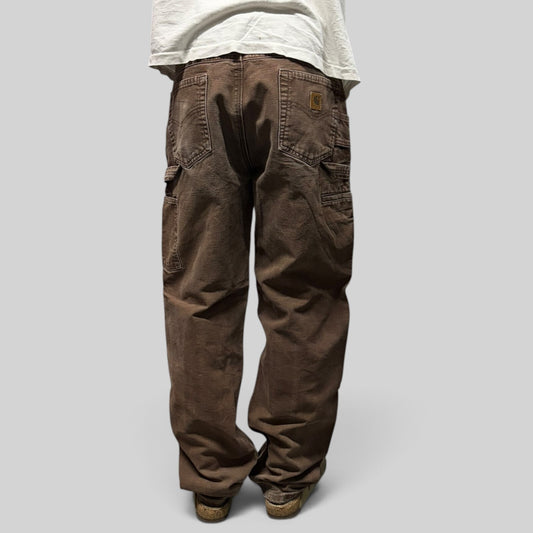 Vintage Carhartt faded baggy carpenter pants (W36)