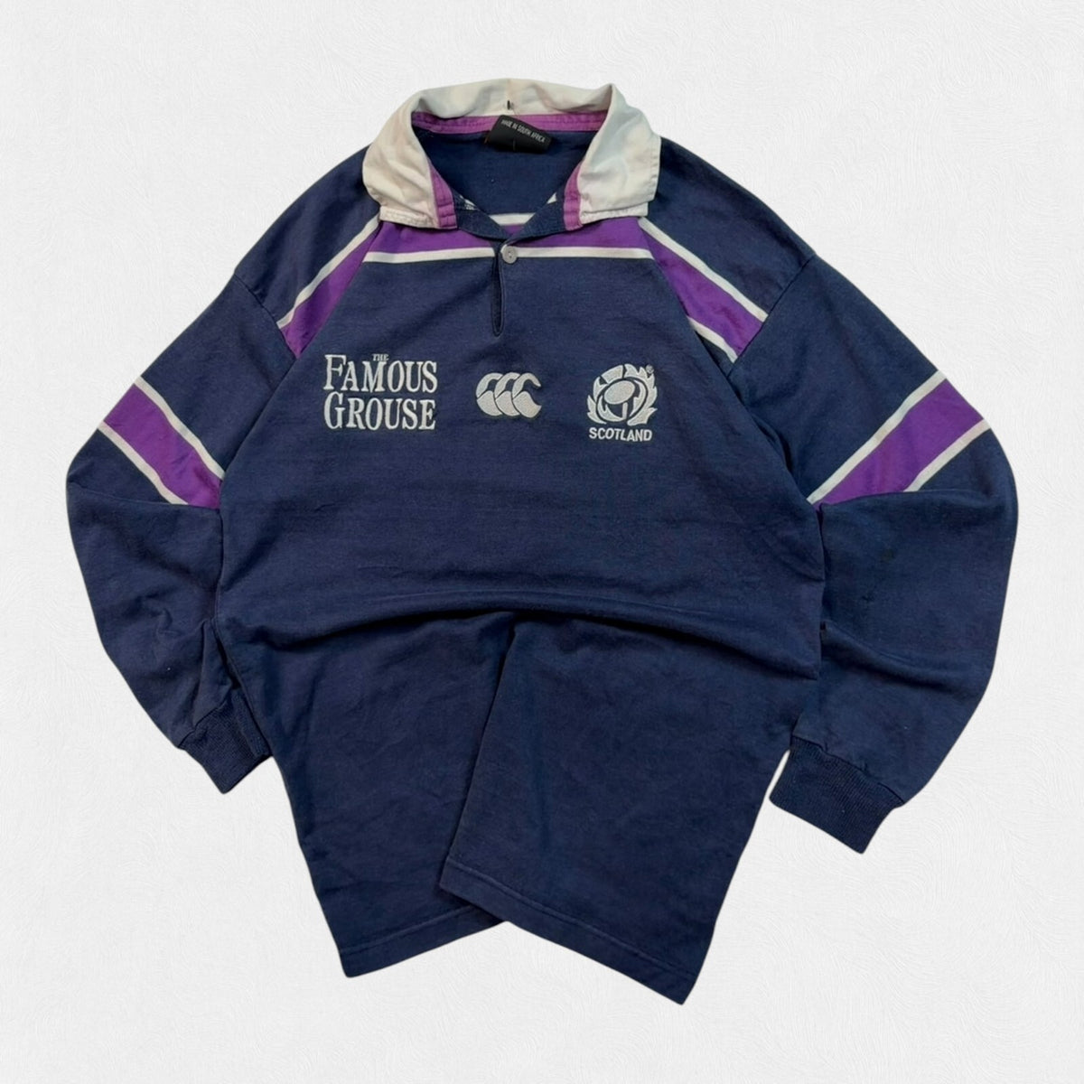 Vintage Scotland 2000-02 Canterbury rugby union shirt (L)