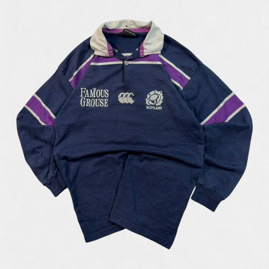 Vintage Scotland 2000-02 Canterbury rugby union shirt (L)