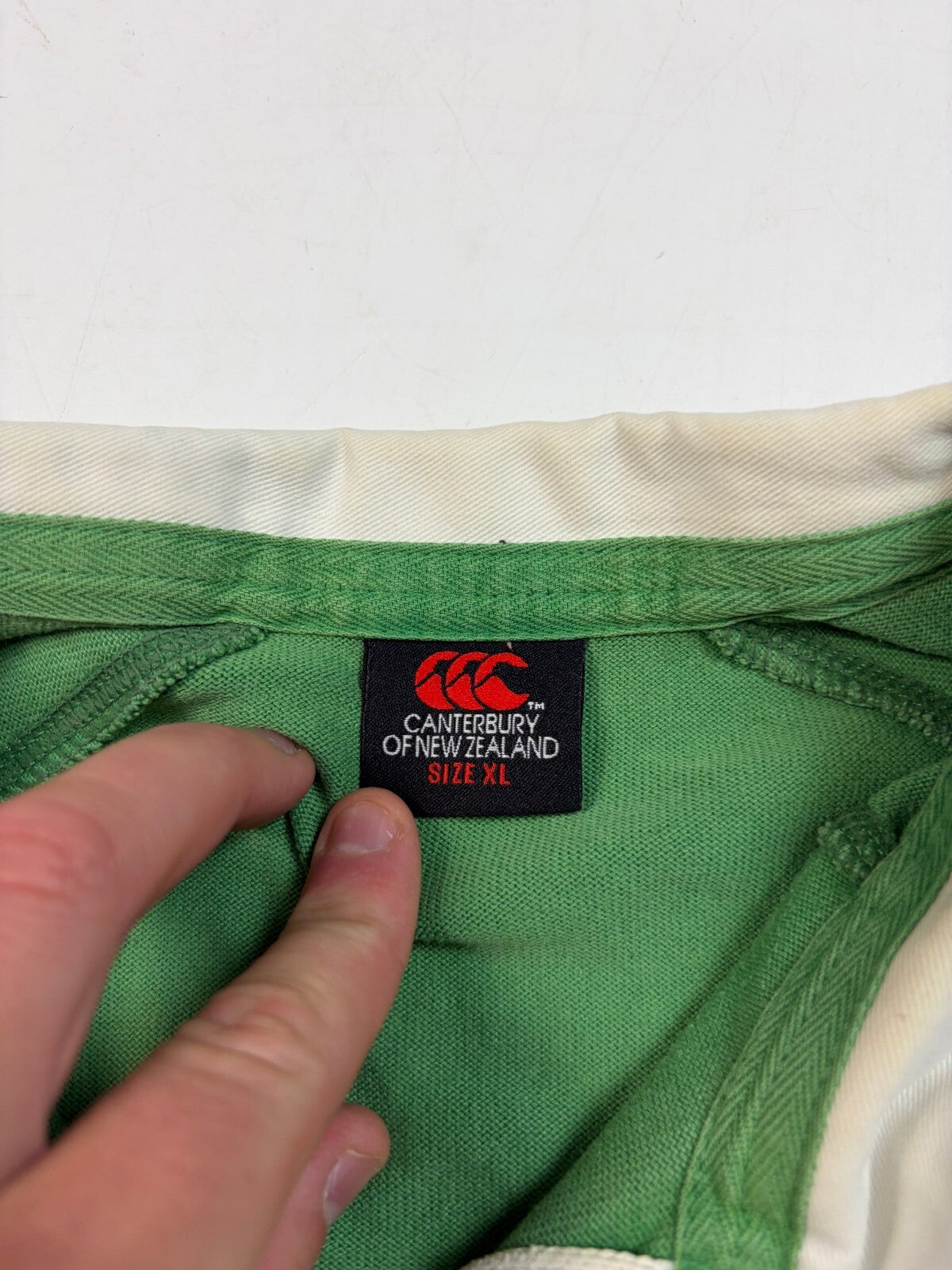 Vintage Ireland 2006/07 Canterbury rugby union shirt (XL)