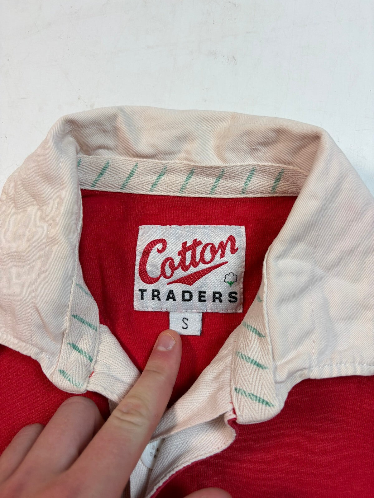 Vintage Wales 1995/96 Cotton Traders rugby shirt (S)