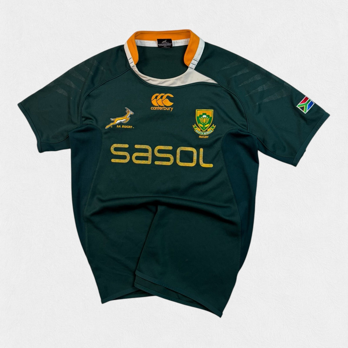 Vintage South Africa 2009/10 Canterbury rugby shirt (L)