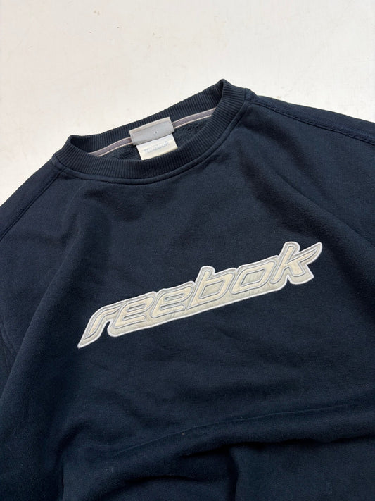 Vintage Y2K Reebok spell out sweatshirt (S)