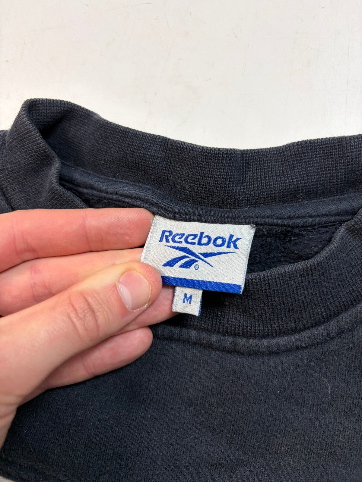 Vintage Reebok athletic spell out sweatshirt (M)