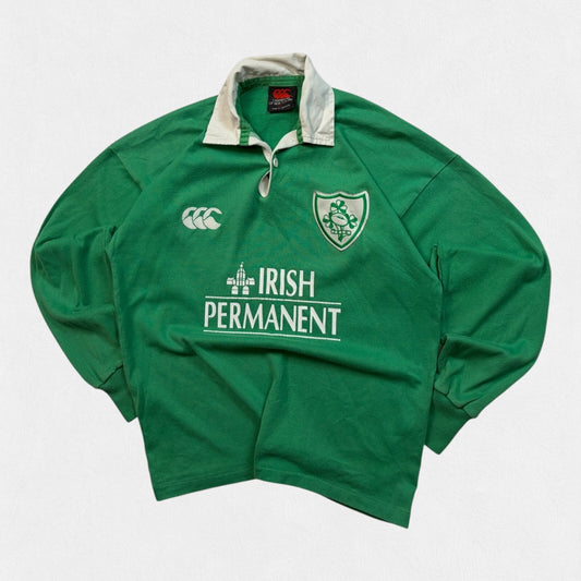 Vintage Ireland 2000/01 Canterbury rugby union shirt (S)