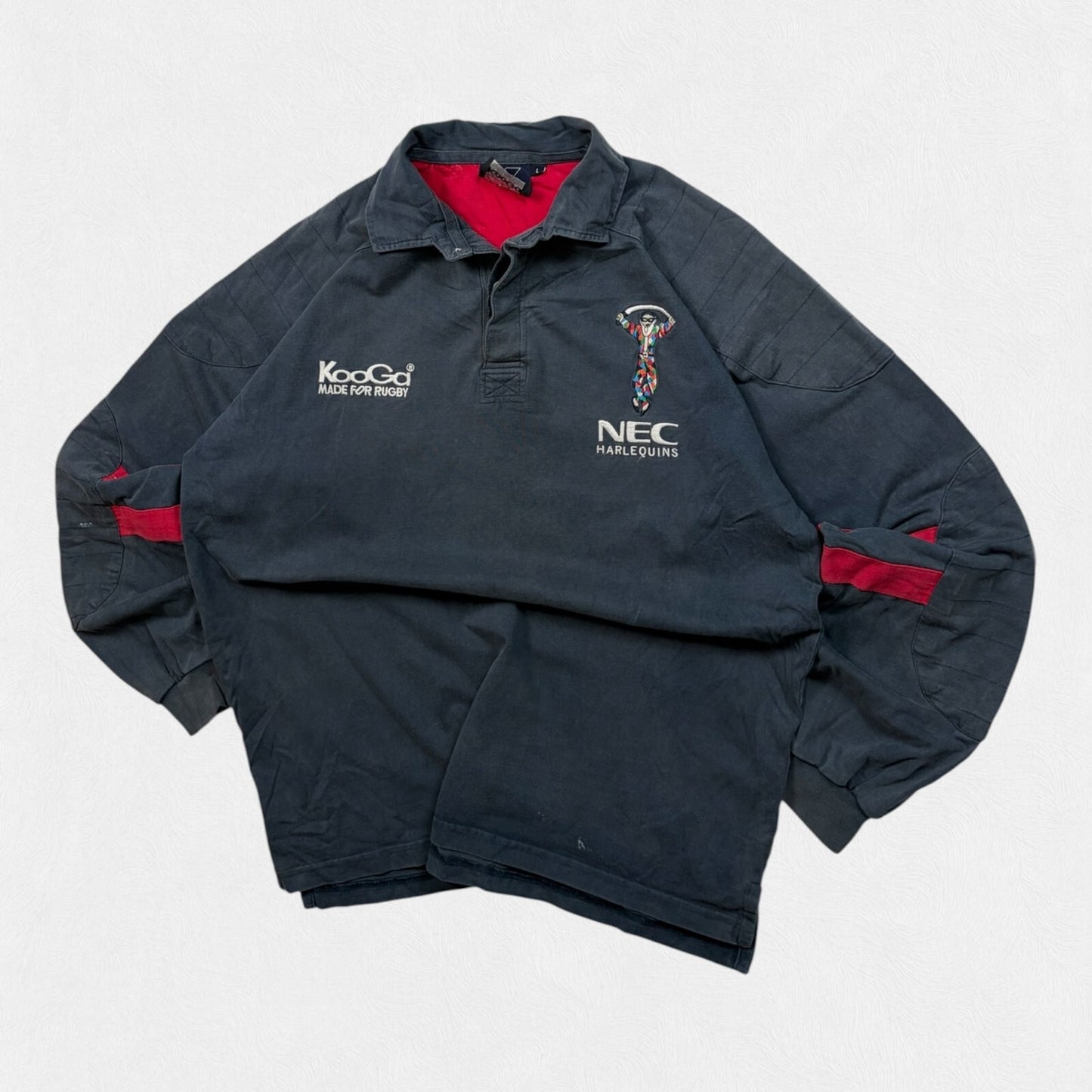 Vintage Harlequins 2001/02 Kooga rugby union shirt (L)