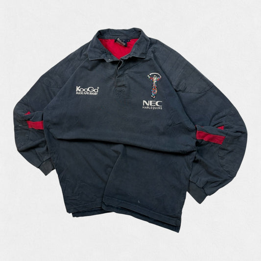 Vintage Harlequins 2001/02 Kooga rugby union shirt (L)