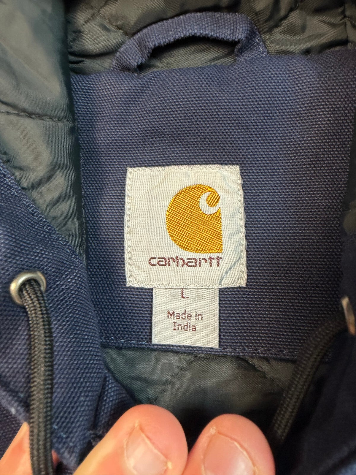 Carhartt hooded active workwear jacket (L)