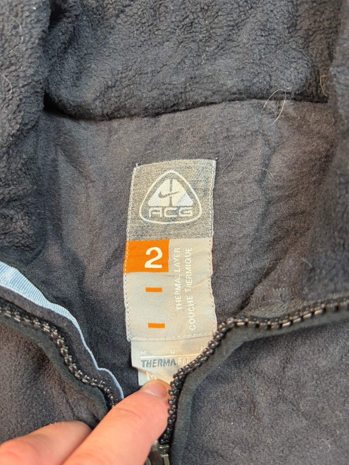 Vintage Nike ACG gilet fleece jacket (M)