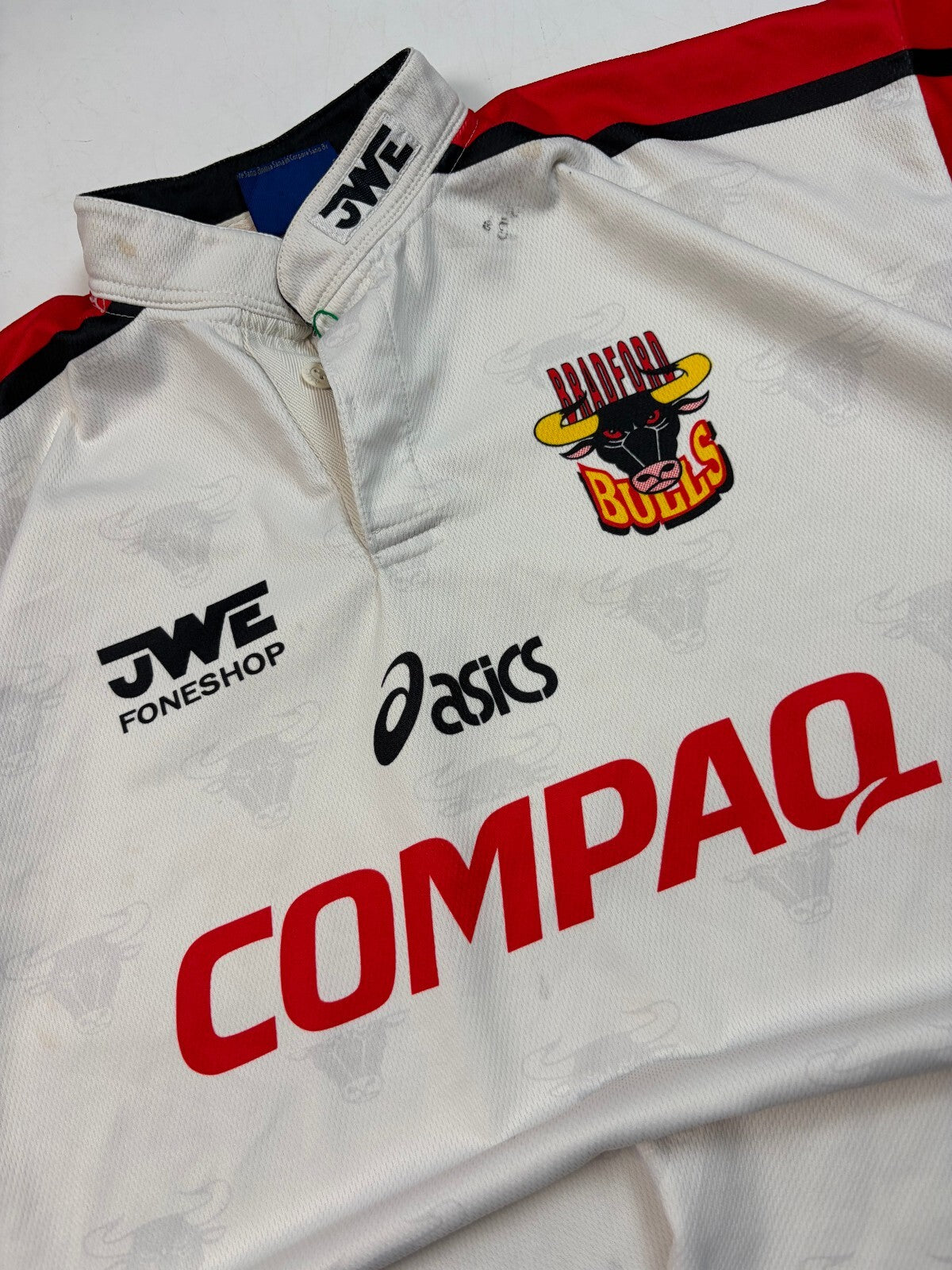 Vintage Bradford Bulls 1998 Asics rugby league shirt (XL)