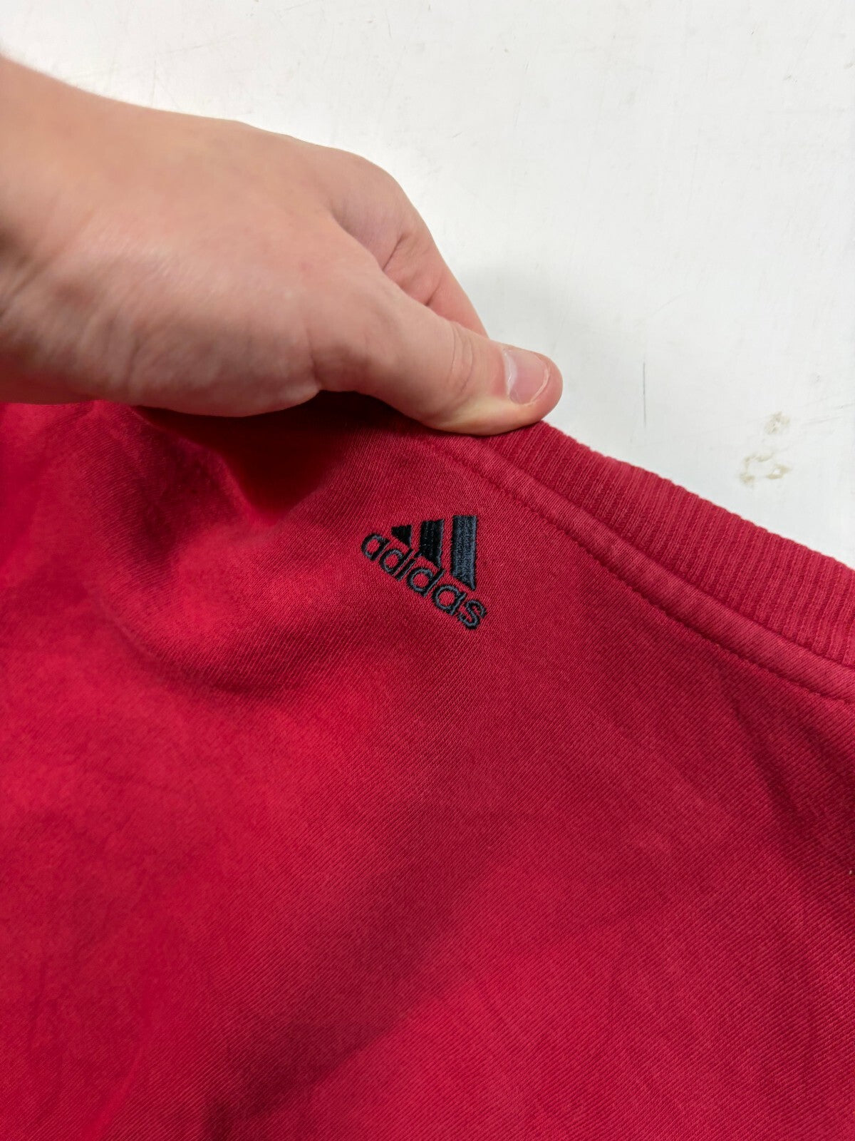 Vintage Y2K adidas spell out sweatshirt (L)