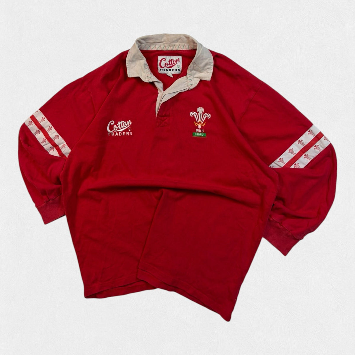 Vintage Wales 1995/96 Cotton Traders rugby shirt (XL)