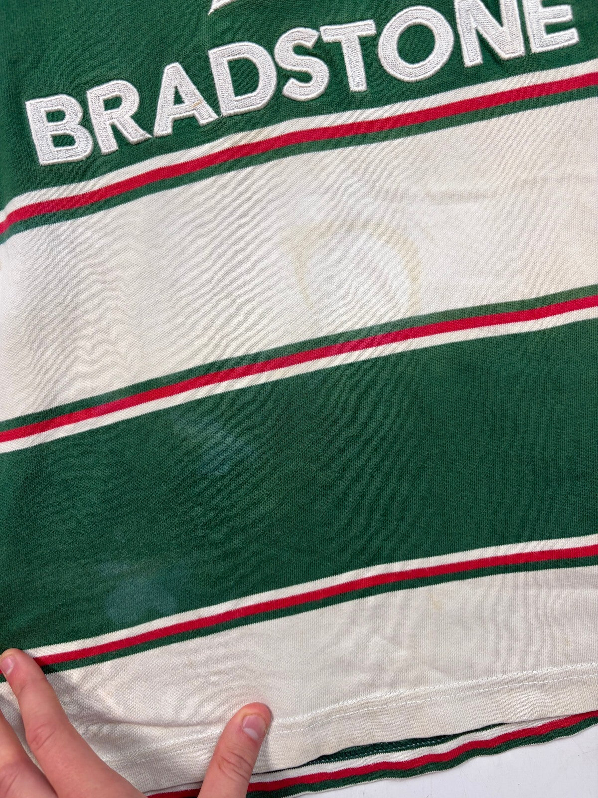 Vintage Leicester Tigers 2007/08 Cotton Traders rugby shirt (M)