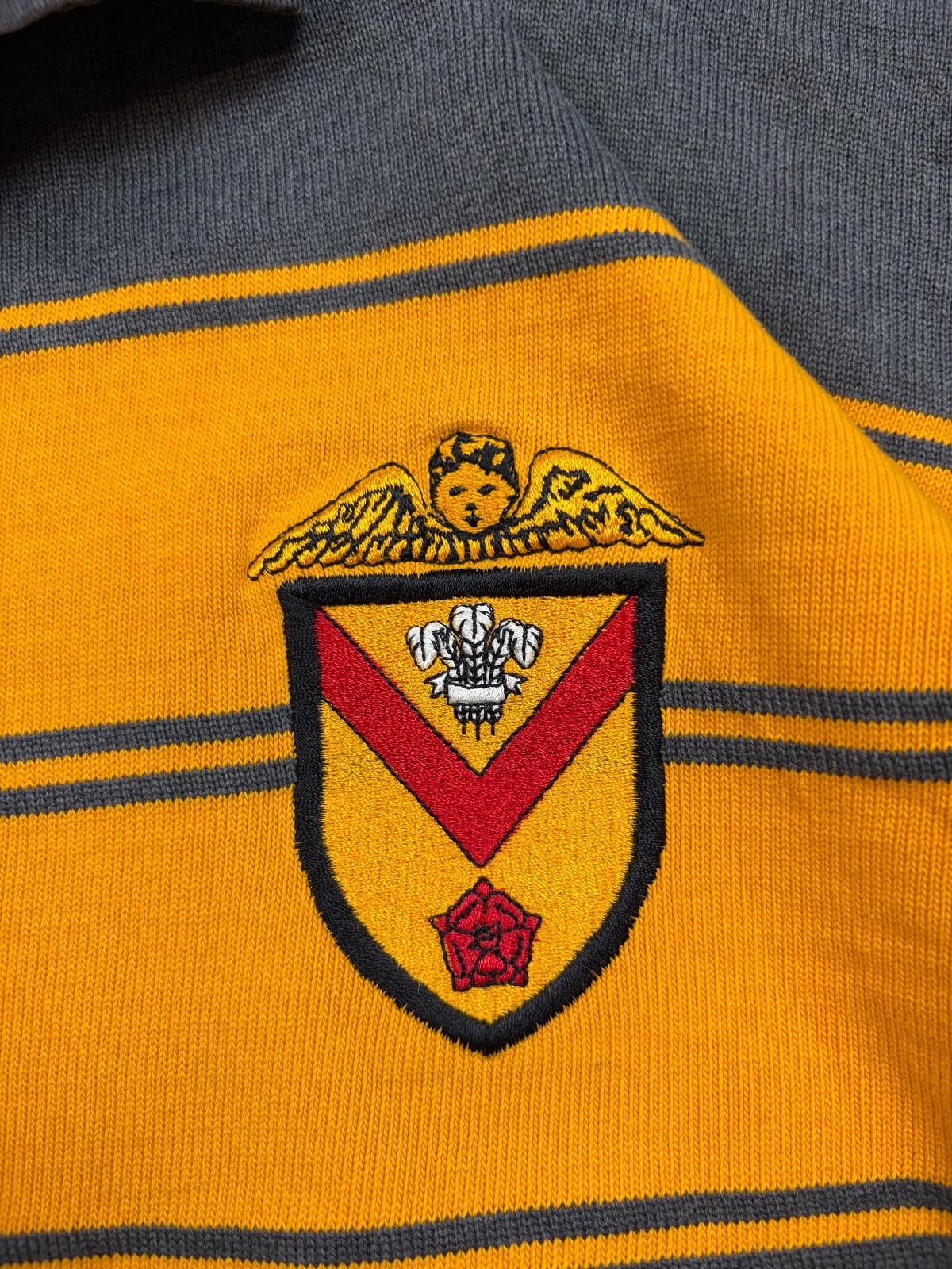 Vintage Newport 2000/01 match worn Cotton Traders rugby shirt (XL)