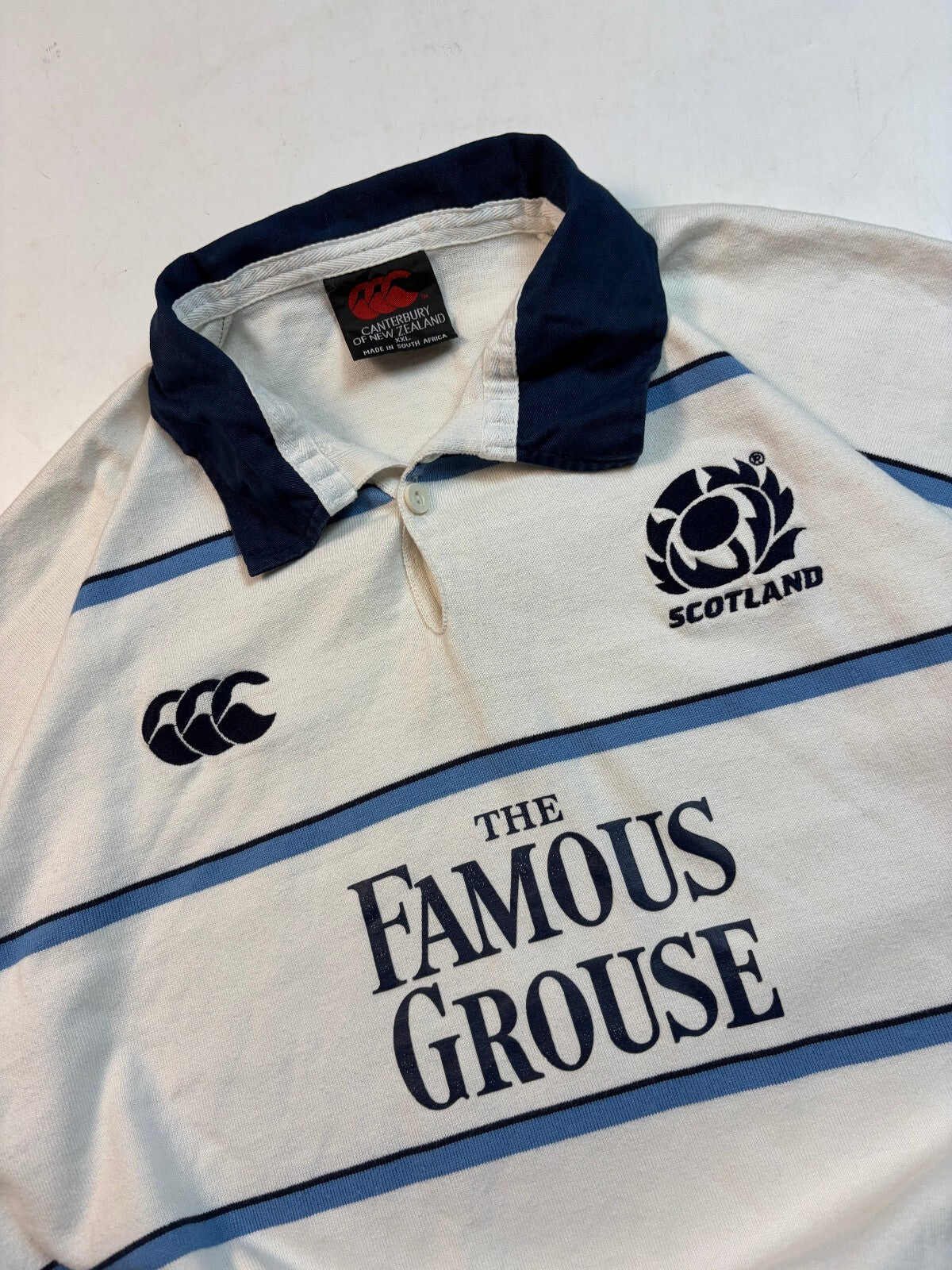Vintage Scotland 2004/05 Canterbury away rugby union shirt (XXL)