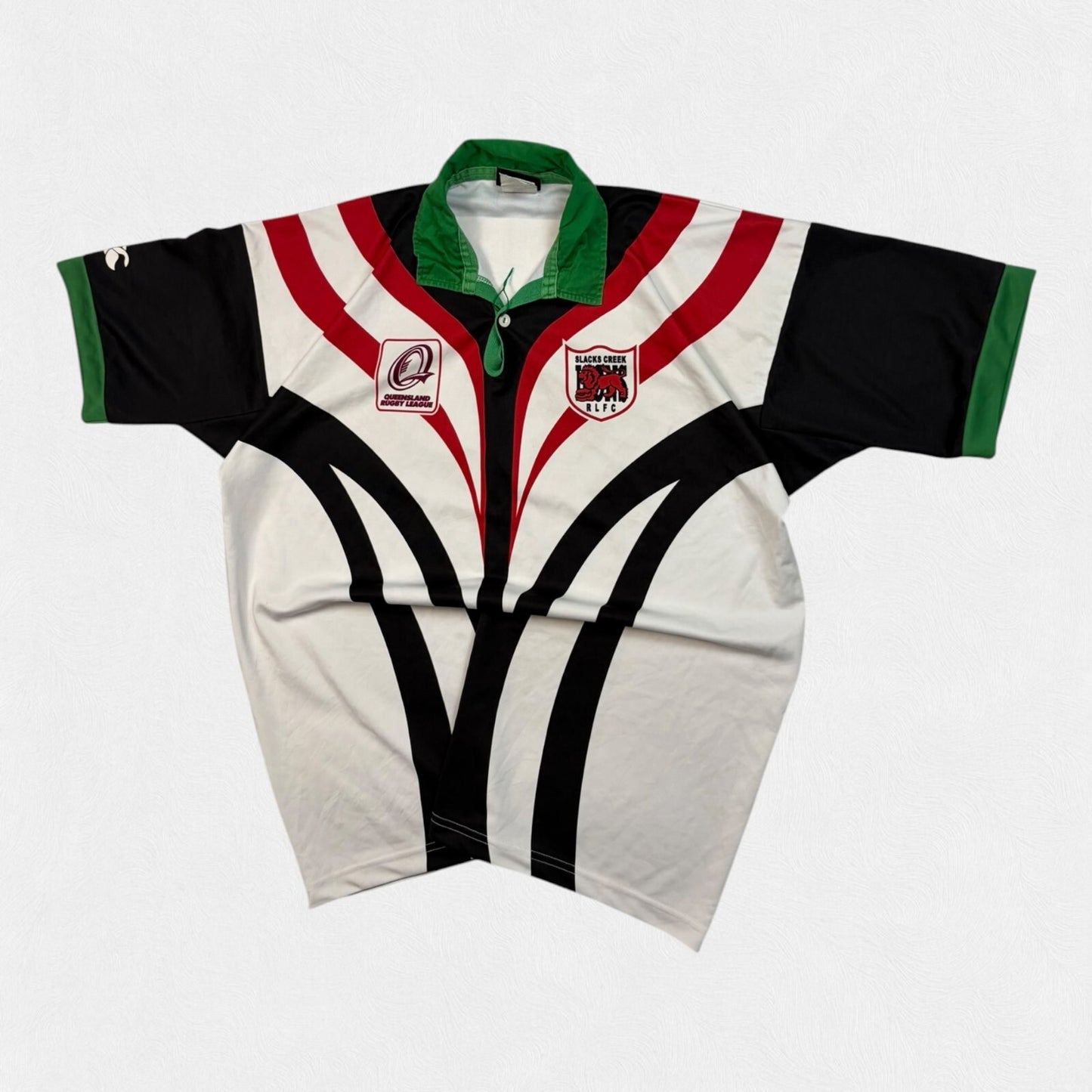Vintage 90s Slacks Creek Canterbury rugby league shirt (XL)