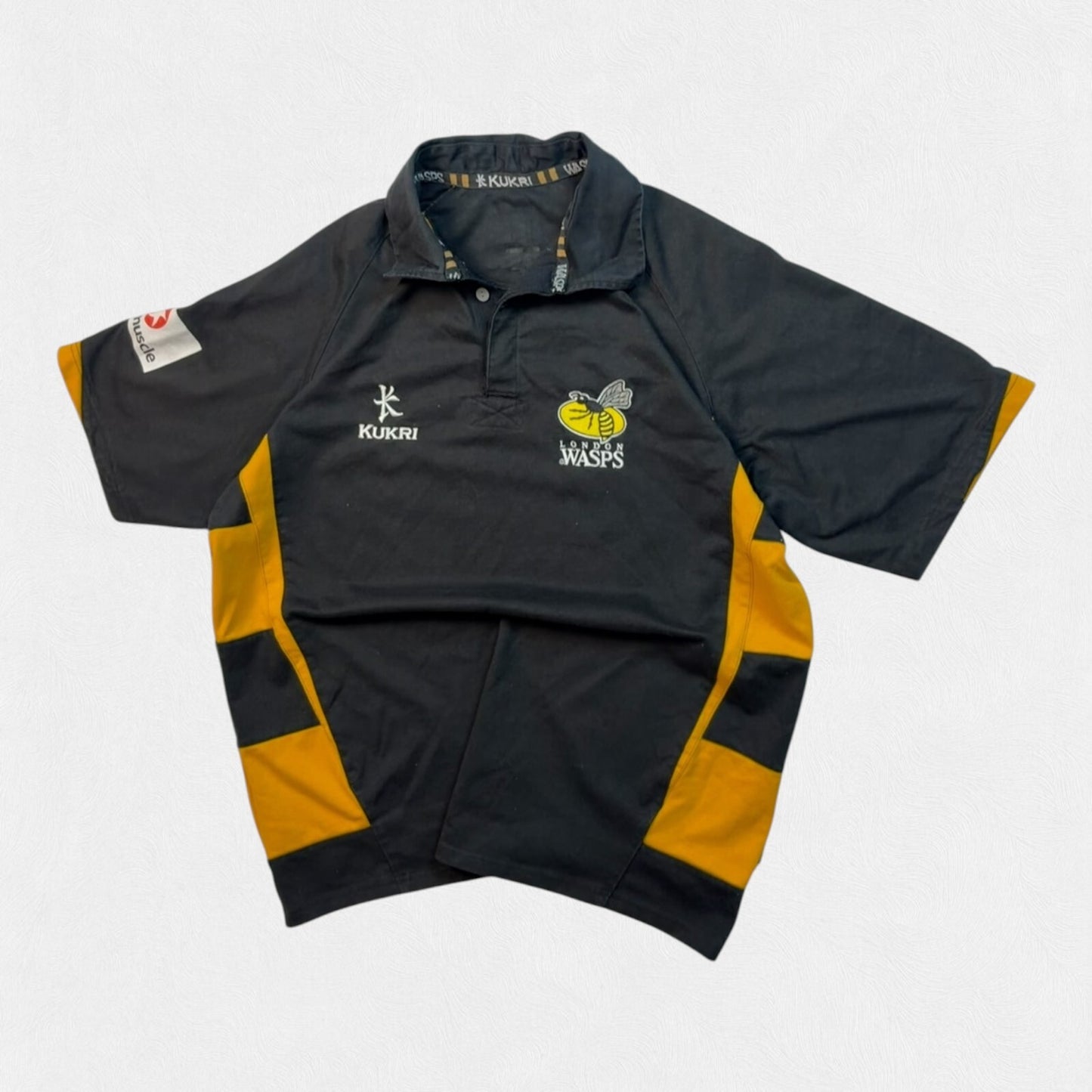 Vintage London Wasps 2000s Kukri rugby union shirt (XL)