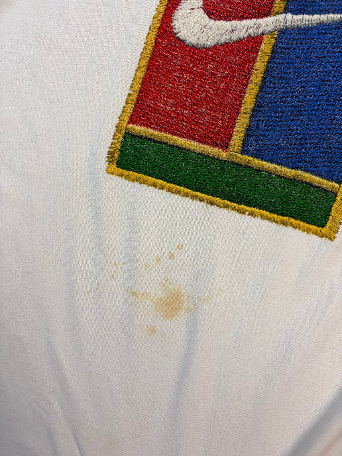Vintage 90s Nike court centre logo tee (XXL)