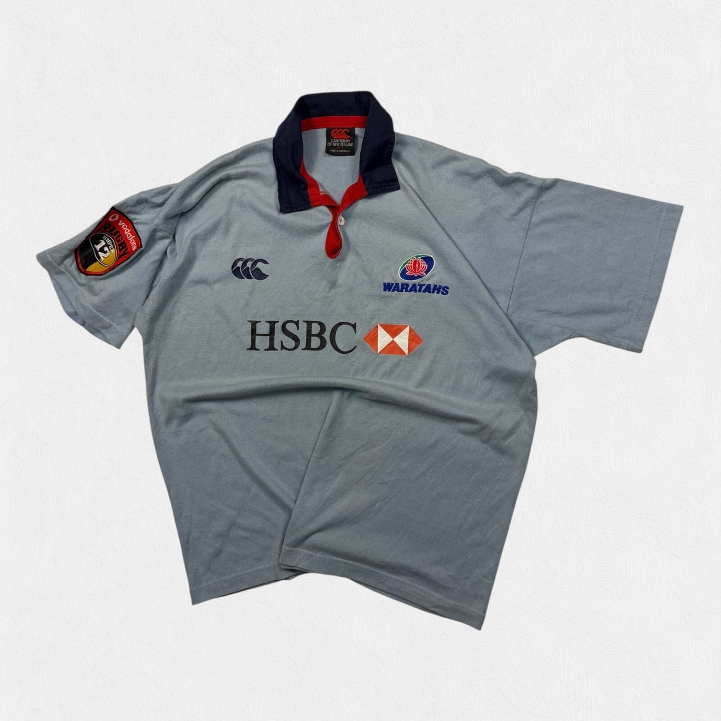 Vintage Waratahs 2002/03 NSW Canterbury rugby shirt (L)