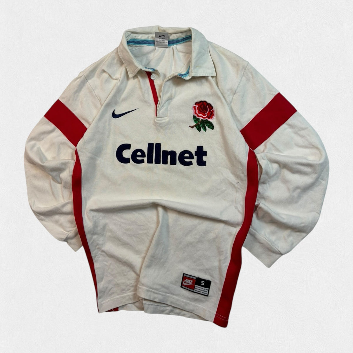 Vintage England 1997-99 Nike rugby union shirt (S)