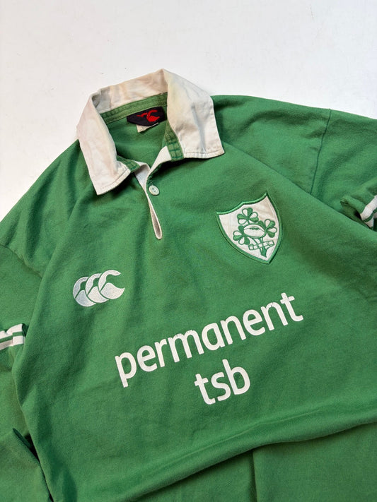 Vintage Ireland 2002-04 Canterbury rugby union shirt (S)