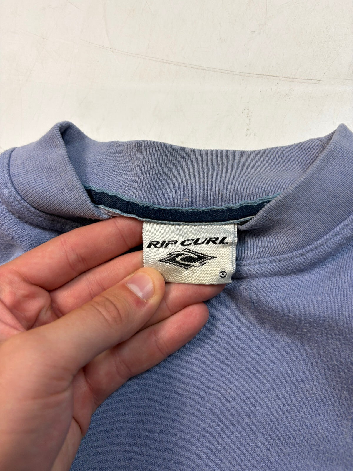 Vintage Y2K Ripcurl surfwear spell out sweatshirt (S)