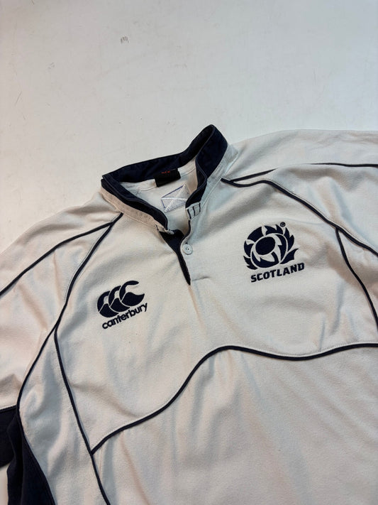 Vintage Scotland 2007/08 Canterbury away rugby shirt (XL)