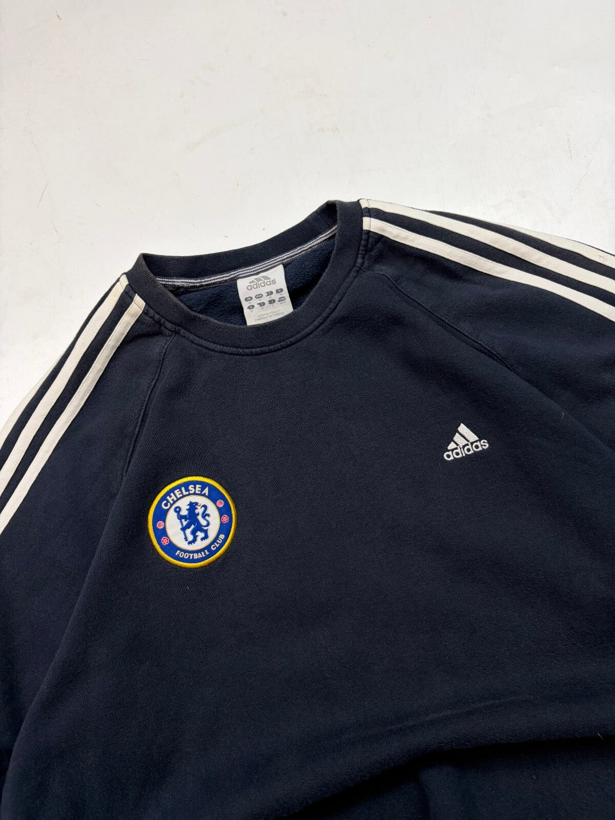 Vintage Chelsea 2006-08 adidas football sweatshirt (M)