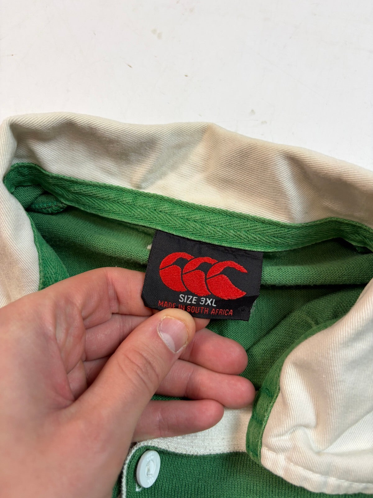 Vintage Ireland 2003 world cup Canterbury rugby shirt (3XL)