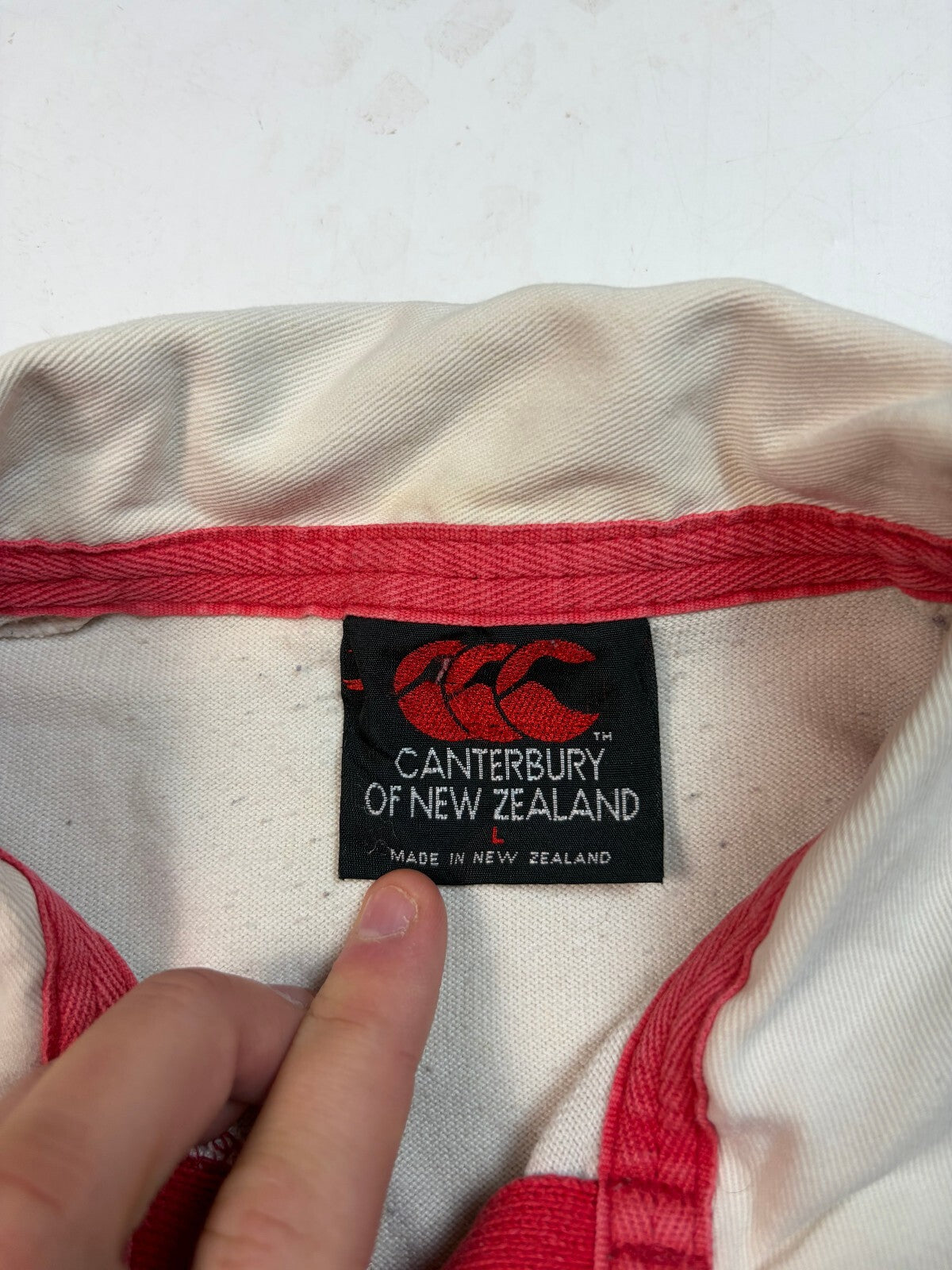 Vintage Ulster 1998/99 Canterbury home rugby shirt (L)