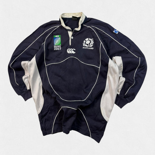 Vintage Scotland 2007 world cup Canterbury rugby shirt (XL)