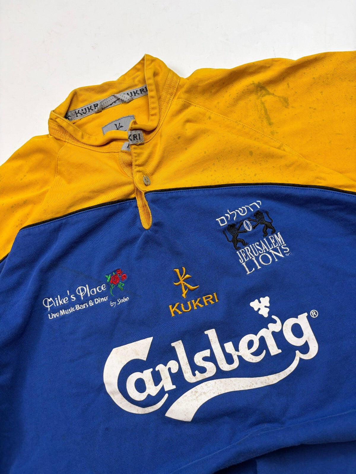 Vintage Jerusalem Lions Kukri rugby union shirt (XXL)