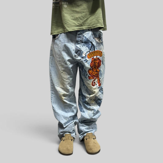 Vintage Y2K baggy hip hop jeans (W34)
