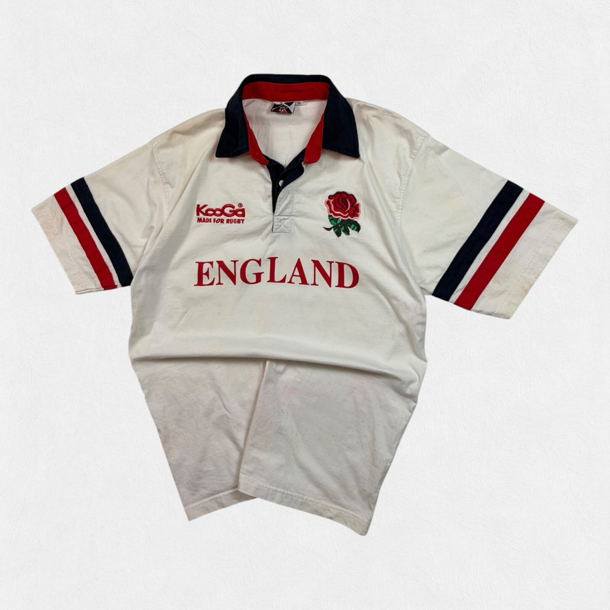 Vintage 2000s England Kooga supporters rugby shirt (M)