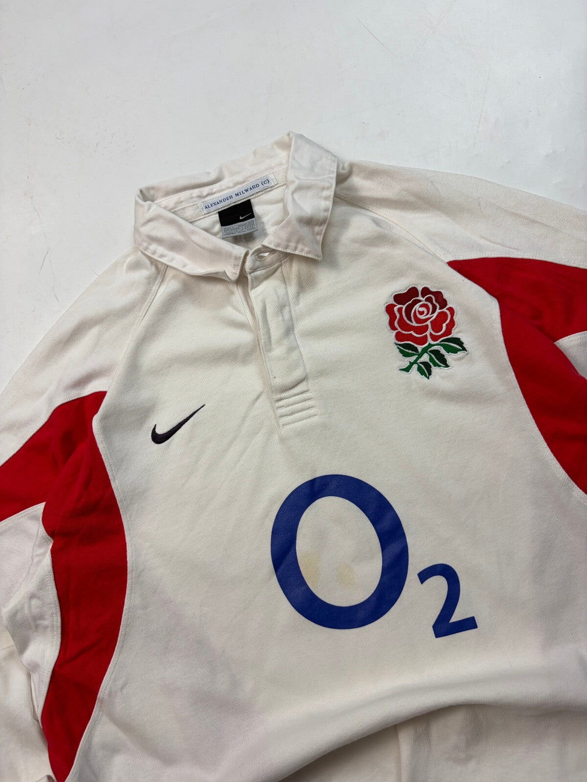Vintage England 2005-07 Nike home rugby union shirt (L)
