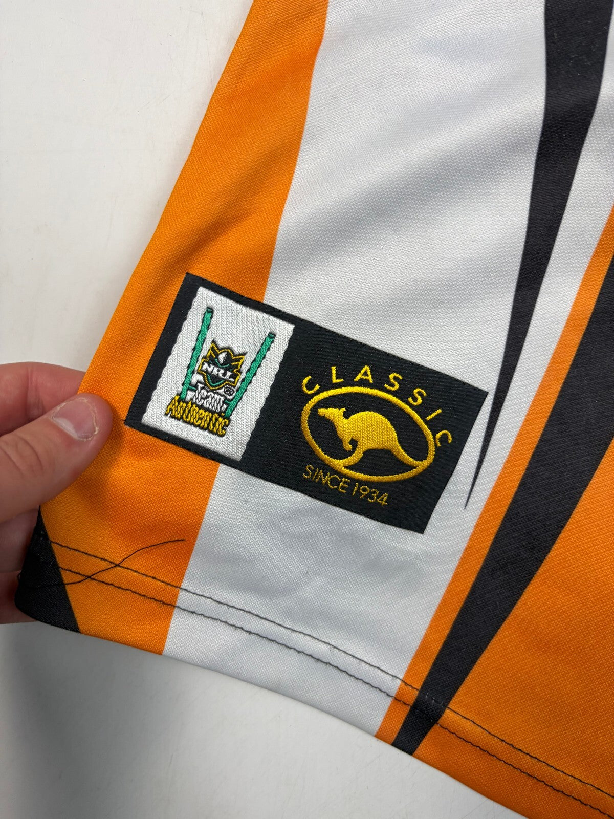 Vintage Wests Tigers 2003 away rugby league shirt (M)